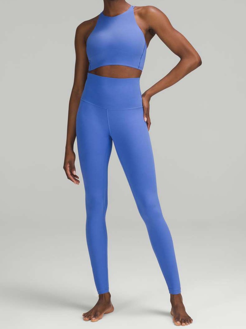 Lululemon Align Super-High-Rise Pant 28" Size 8 Wild Indigo Blue
